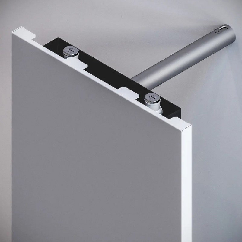 Foto deRadiadores de baño con espacio funcional posterior