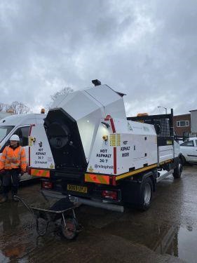 Foto deMiniplanta móvil de asfalto