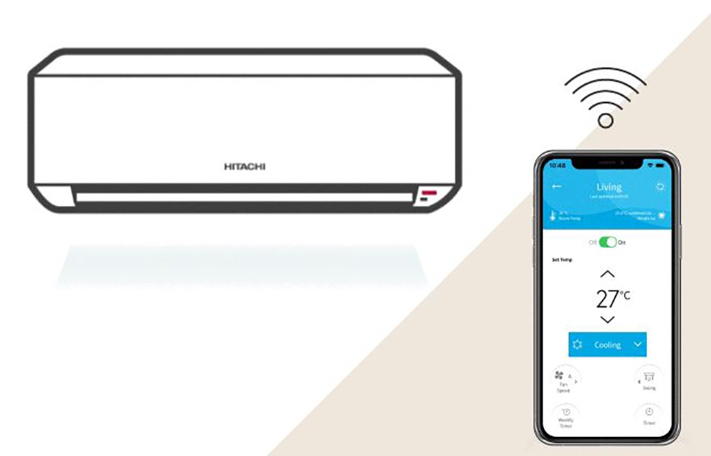 Foto de Aplicacionados para el control de aires acondicoinados