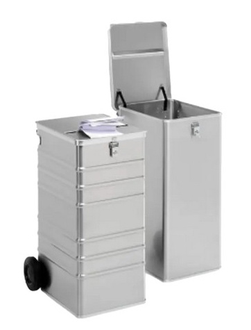 Foto deContenedores de documentos confidenciales