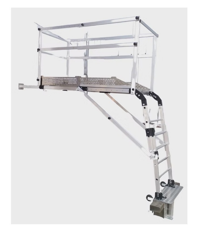 Foto de Plataformas de acceso seguro para trabajos en huecos de ascensor