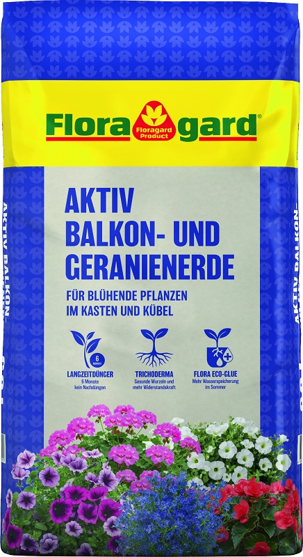 Foto de Substratos activos para geranios y plantas de balcón