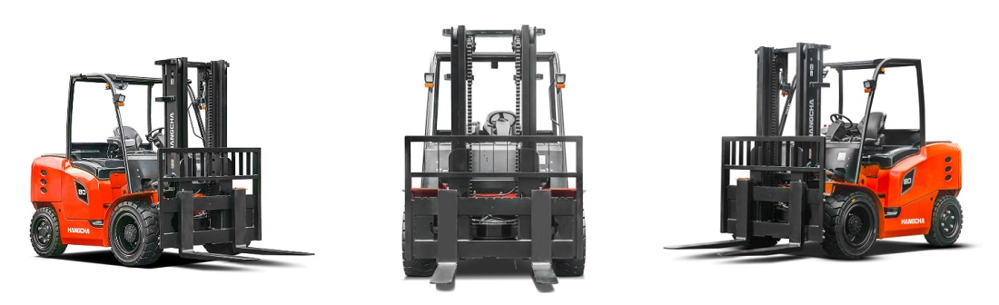 Foto de Carretillas electricas elevadoras de 4 ruedas