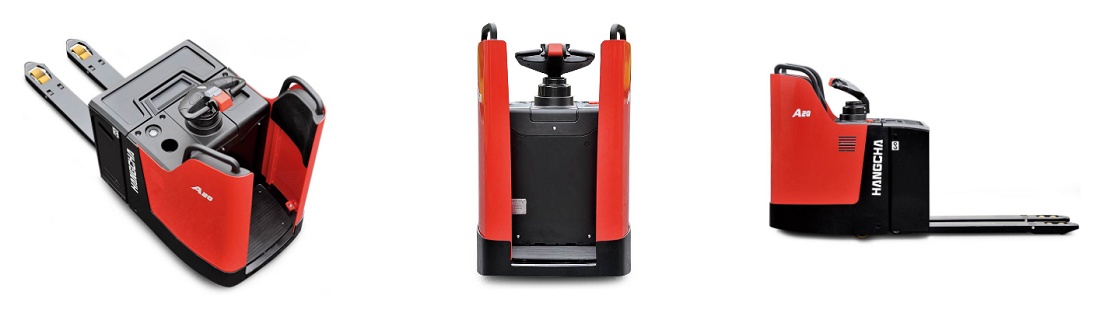 Foto de Transpaletas eléctricas con operador a bordo