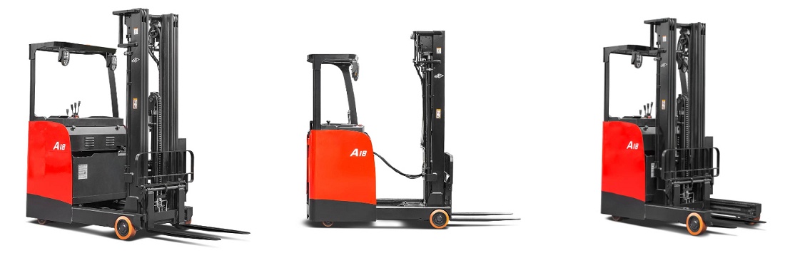 Foto de Carretilla retráctil con soporte semisentado