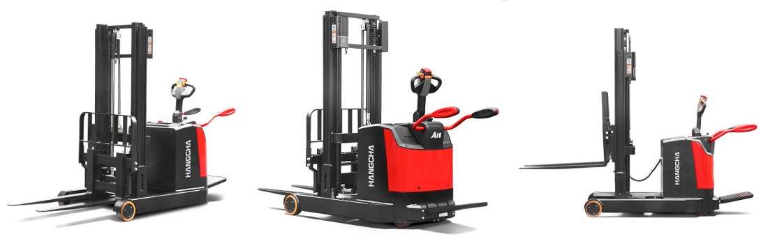 Foto de Apiladores con plataforma abatibles