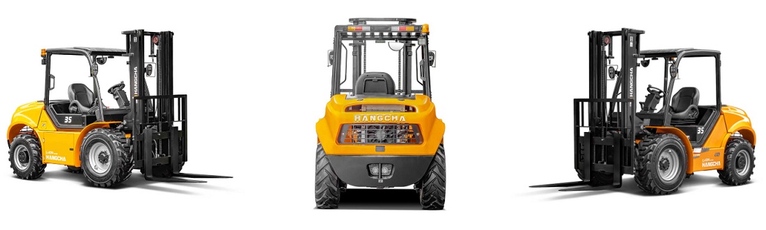 Foto de Carretillas elevadoras todo terreno