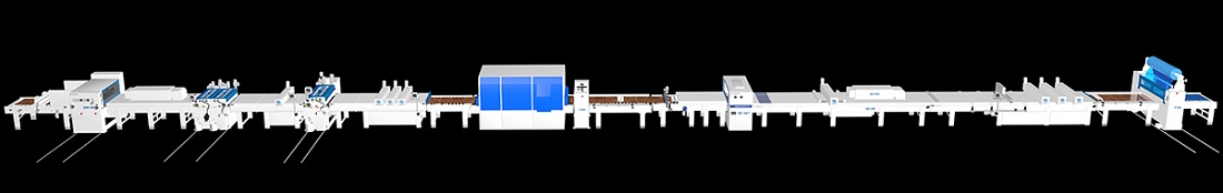 Foto de Líneasw de barnizado de alto brillo / mate profundo