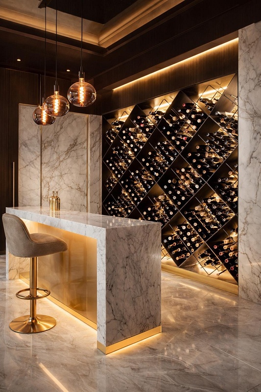 Foto de Vinotecas metálicas de diseño