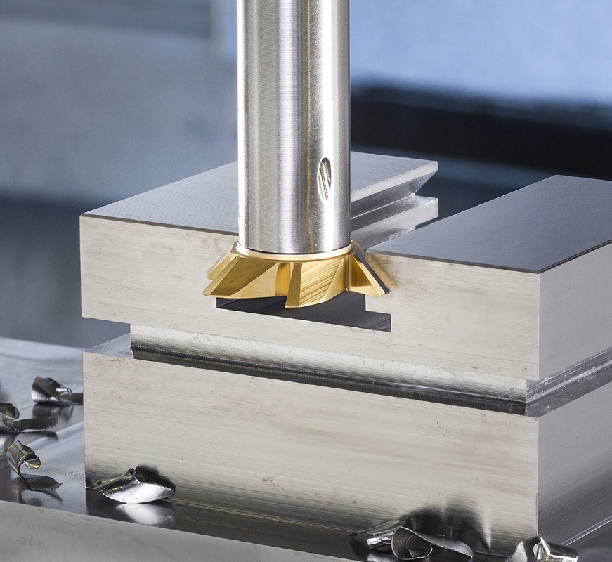 Foto de Cabezas de metal duro integral con forma de cola de Milano