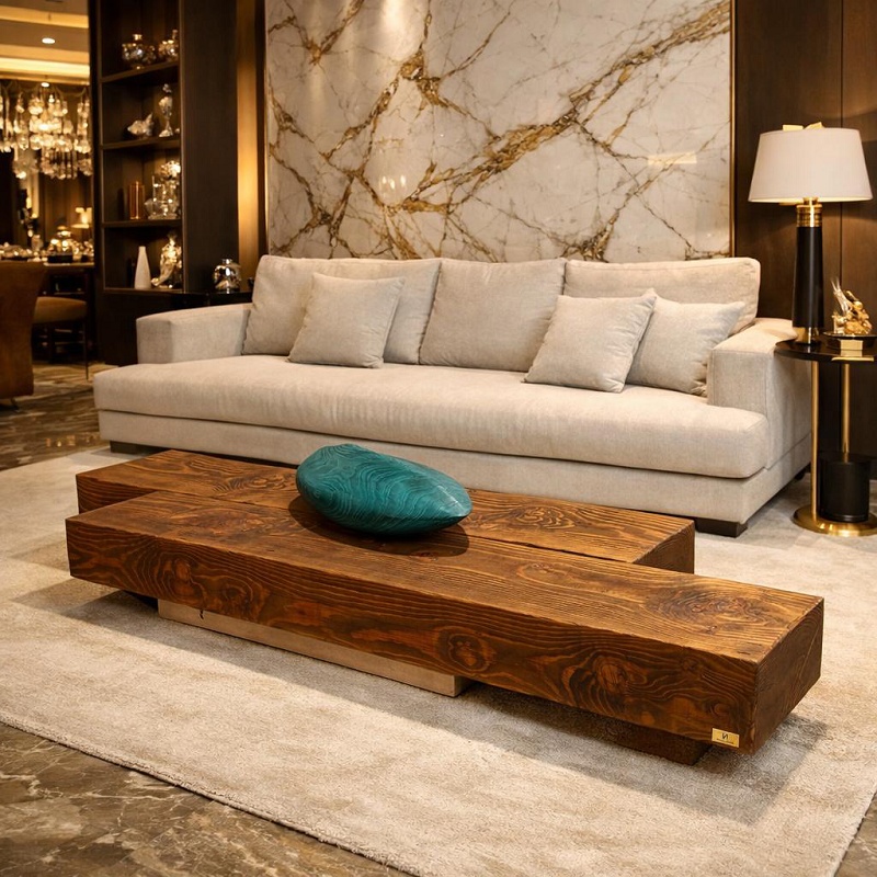 Foto de Mesas de centro de madera maciza