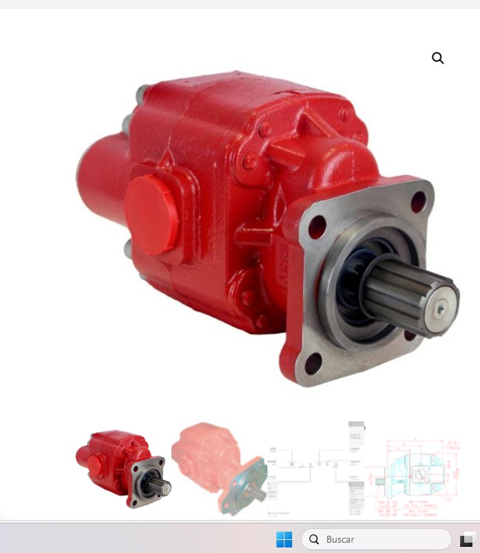 Foto de Bombas de Engranajes de Tamaño Grande y alta eficiencia