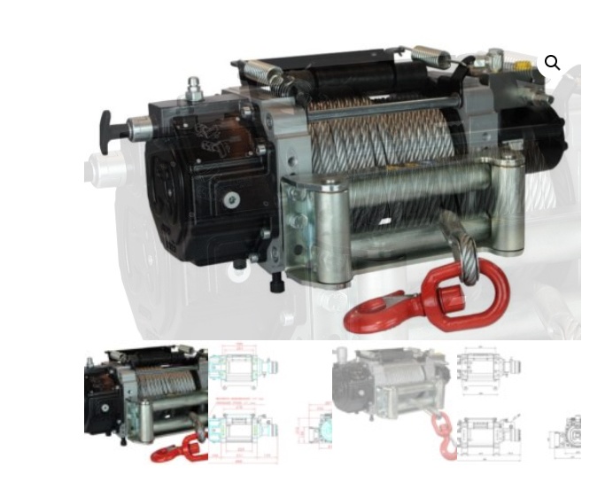 Foto de Cabrestantes de Recuperación Hidráulicos Reforzados para un Alto Rendimiento - Fabricación de equipamiento hidráulico auxiliar