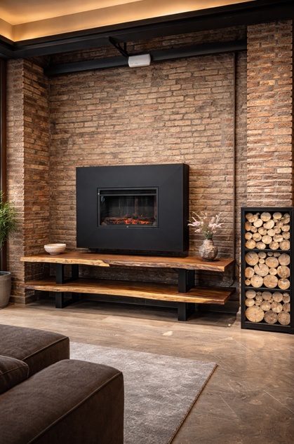 Foto de Chimeneas de diseño contemporáneo