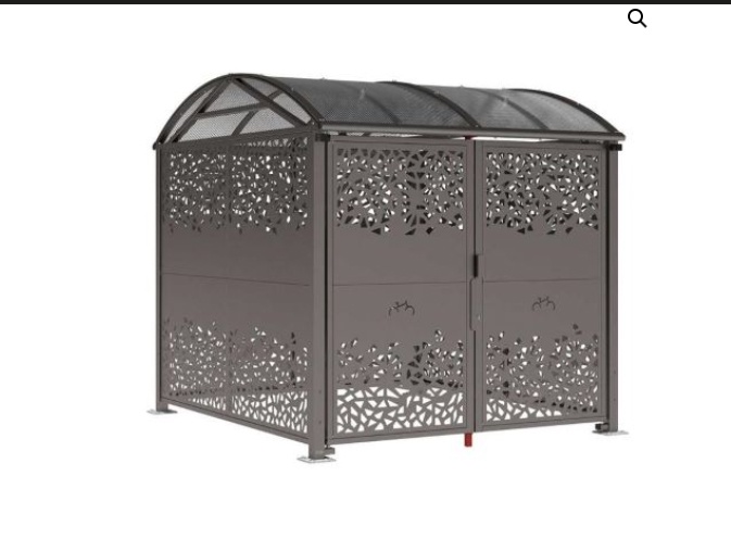 Foto de Refugios para bicicletas y motos con puerta