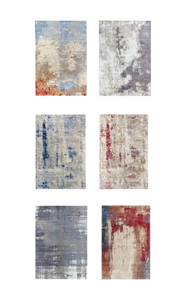 Foto de Alfombras combinación tonos neutros