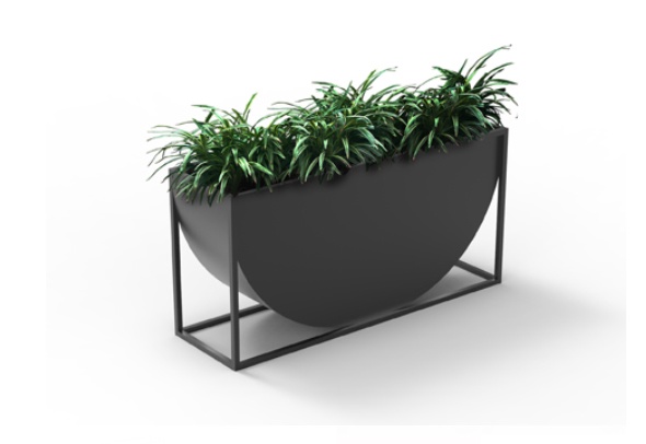 Foto de Jardineras metálicas