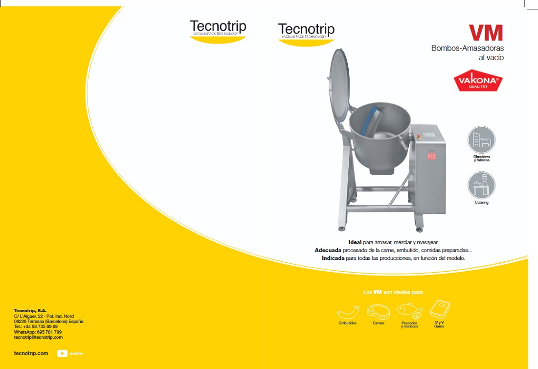 Foto de Bombos amasadoras al vacío