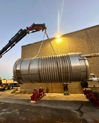 Foto de Tratamientos de acero inoxidable de grandes dimensiones