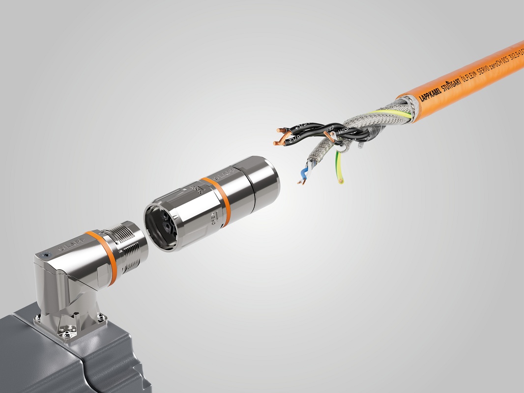 Foto de Gama de conectores para servomotores rediseñadas.