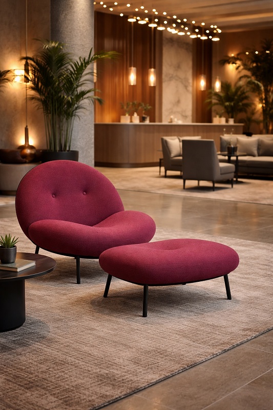 Foto de Sillones que presentan un diseño moderno y elegante