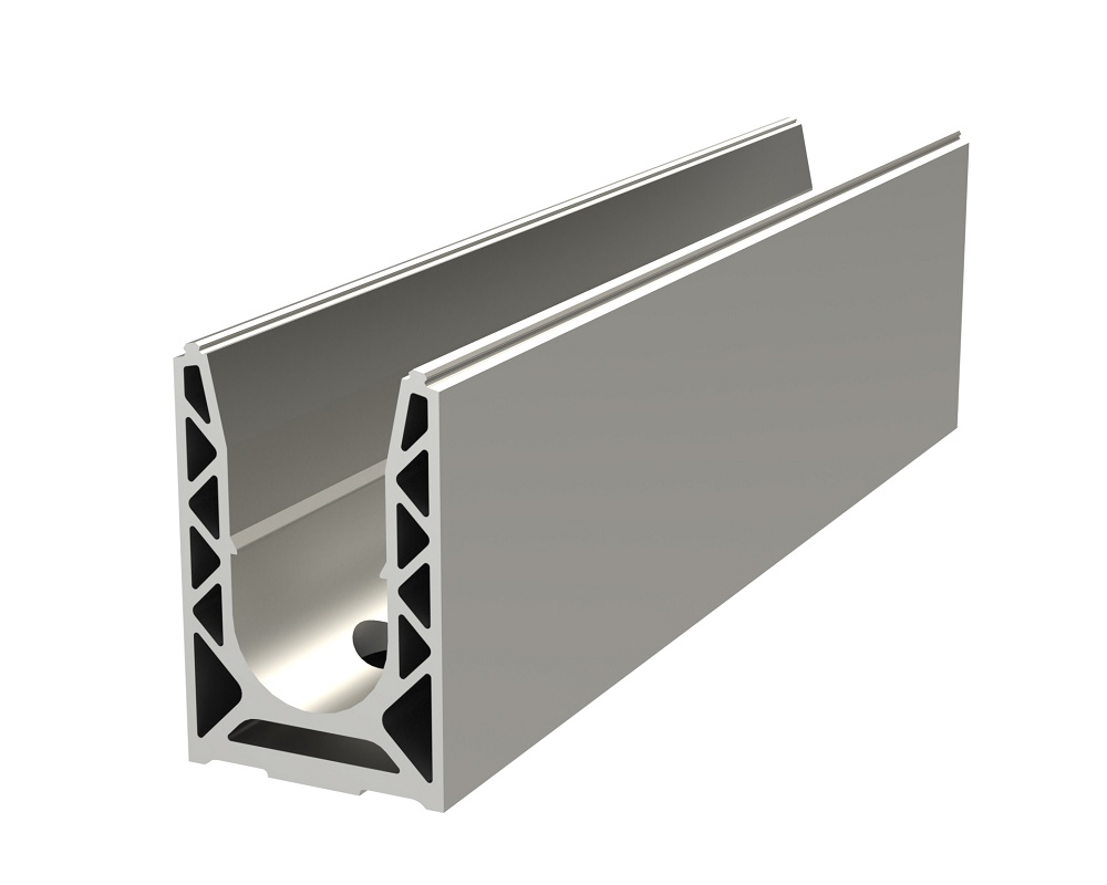 Foto de Perfiles para barandillas de vidrio de alto rendimiento para montaje en suelo y empotrado