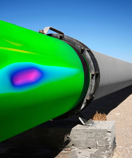 Foto deSoftware de inspección tuberías