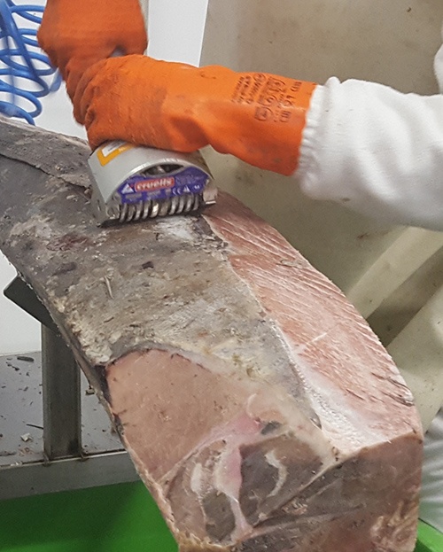 Foto de Peladoras de pescado eléctricas