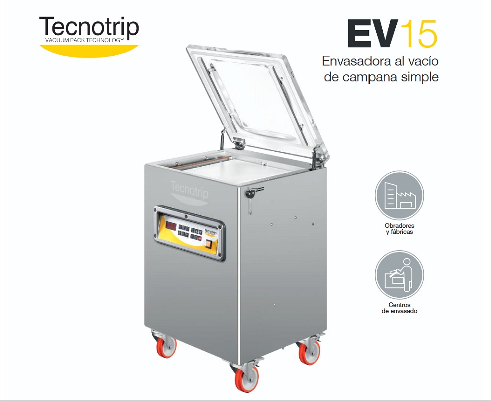 Foto de Envasadoras al vacío de campana - Cámara Simple