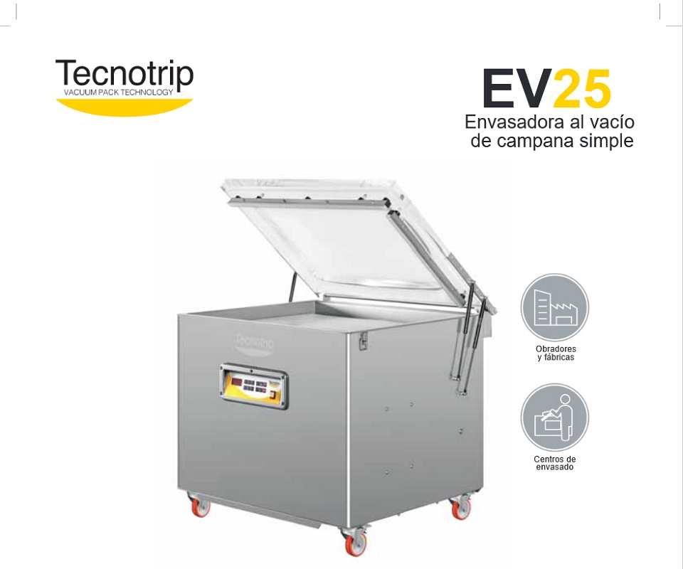 Foto de Envasadoras al vacío de campana - Cámara Simple