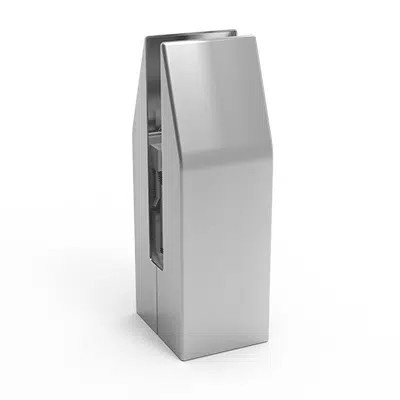 Foto de Pinzas de fijación para barandillas de vidrio en piscinas