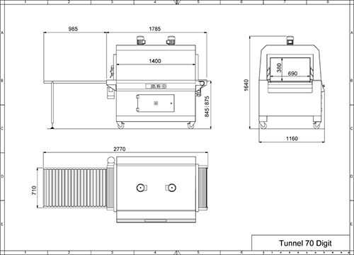 Foto deTúneles retráctil 70 Digit