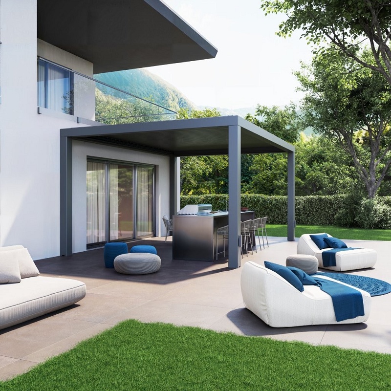 Foto dePérgolas bioclimáticas de doble movimiento