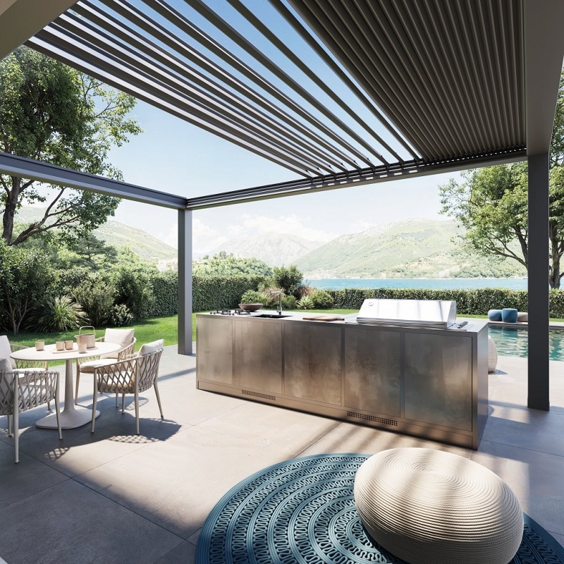 Foto de Pérgolas bioclimáticas de doble movimiento