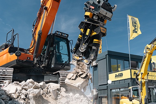 Foto dePinzas demoledoras para excavadoras