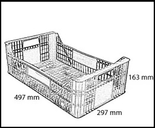 Foto deCajas de plástico