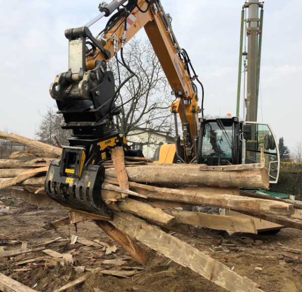 Foto de Pinzas seleccionadoras para excavadoras