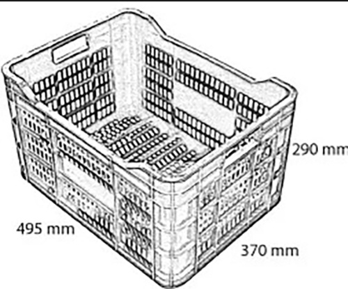 Foto deCajas de plástico