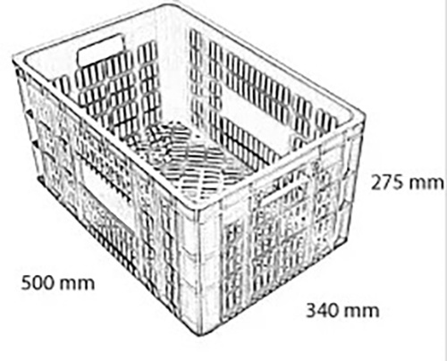 Foto deCajas de plástico