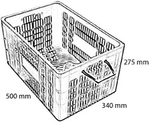 Foto deCajas de plástico