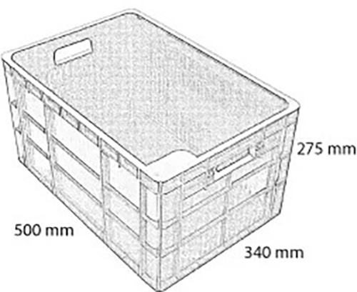 Foto deCajas de plástico