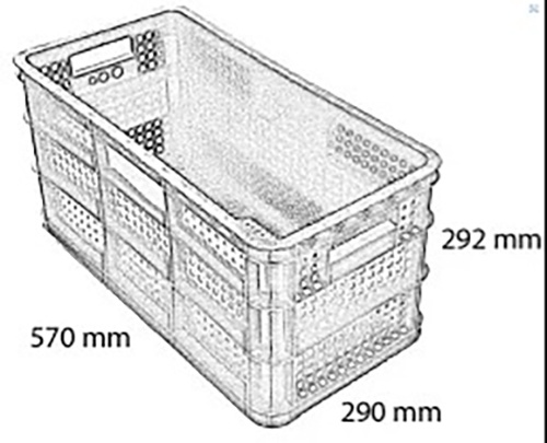 Foto deCajas de plástico