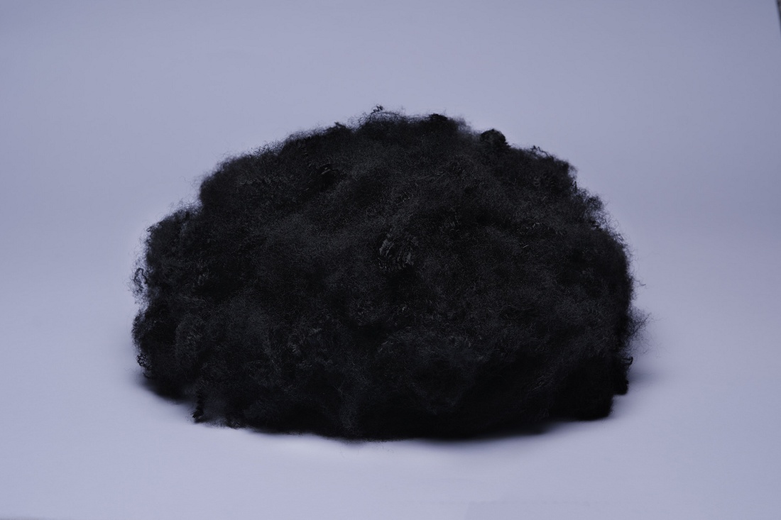 Foto deFibras sólidas negras