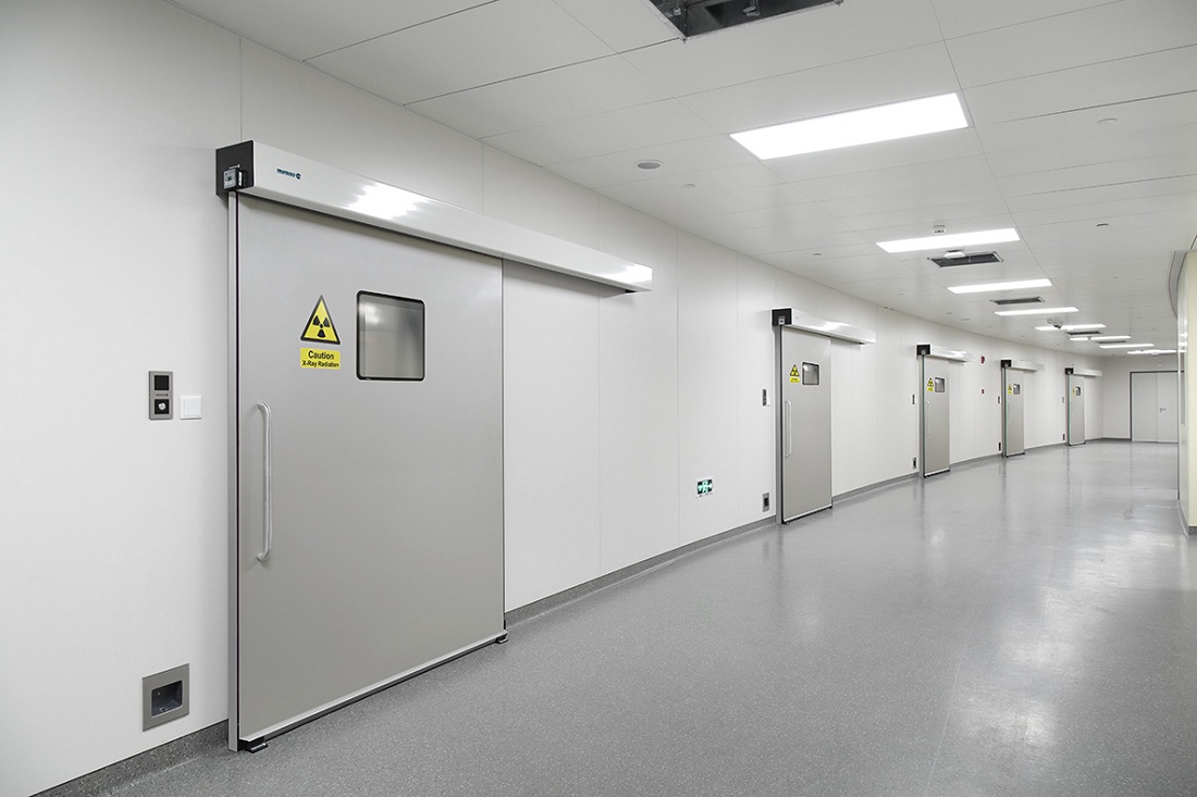 Foto de Puertas automáticas correderas herméticas cortafuego