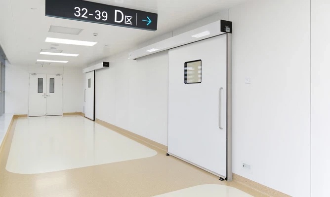 Foto de Puertas automáticas correderas herméticas cortafuego