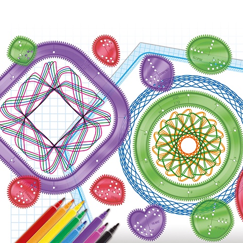 Foto deSpirograph Formas Divertidas