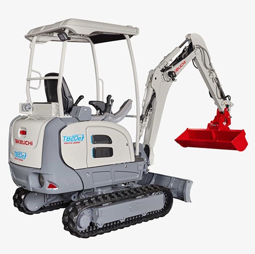 Foto deMiniexcavadoras eléctricas a batería