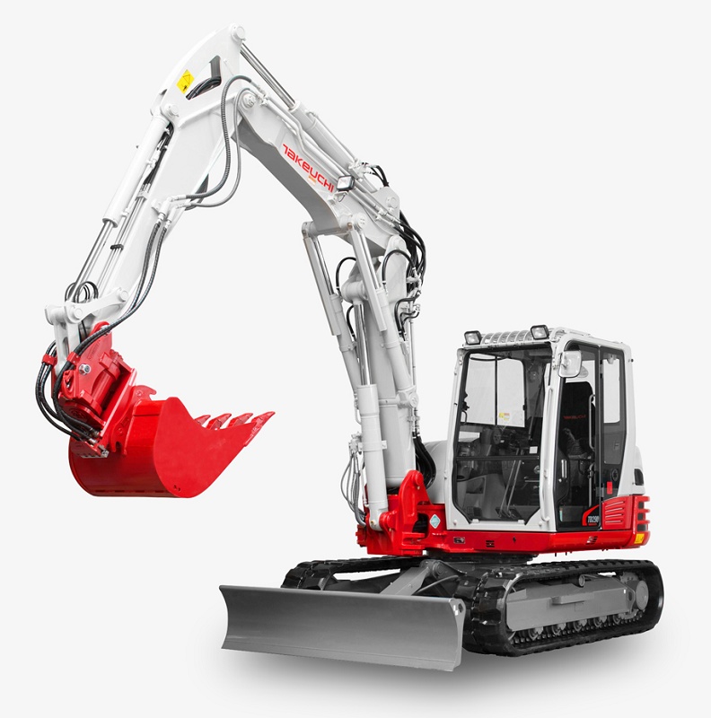 Foto deMiniexcavadoras con brazo monobloc o brazo articulado