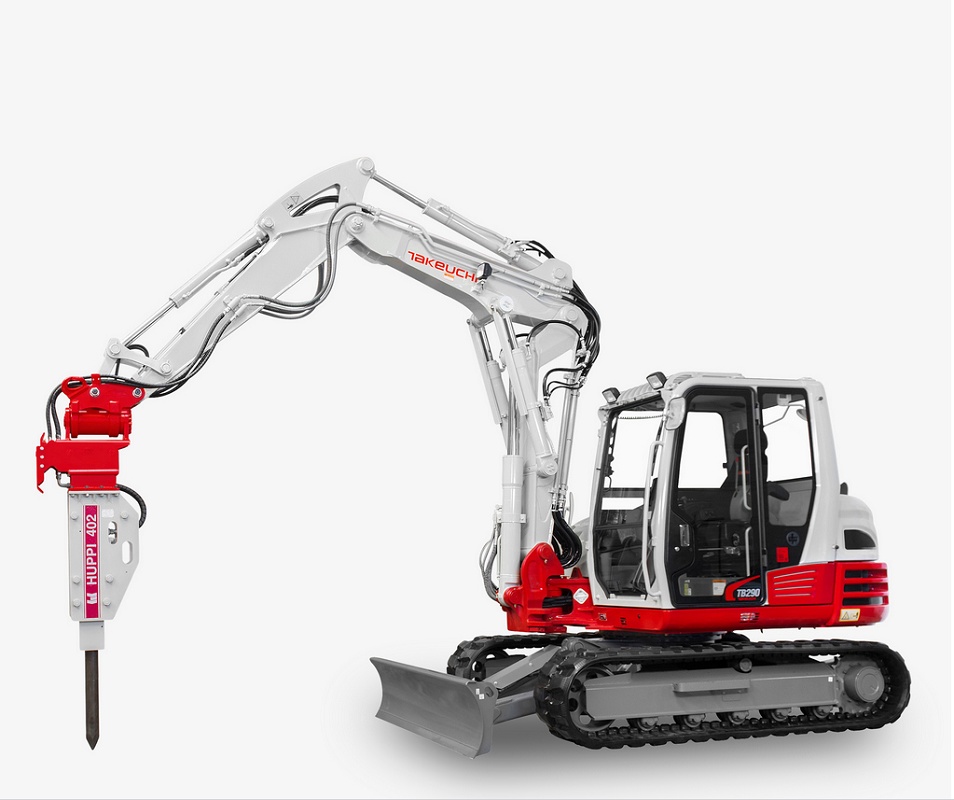 Foto de Miniexcavadoras con brazo monobloc o brazo articulado
