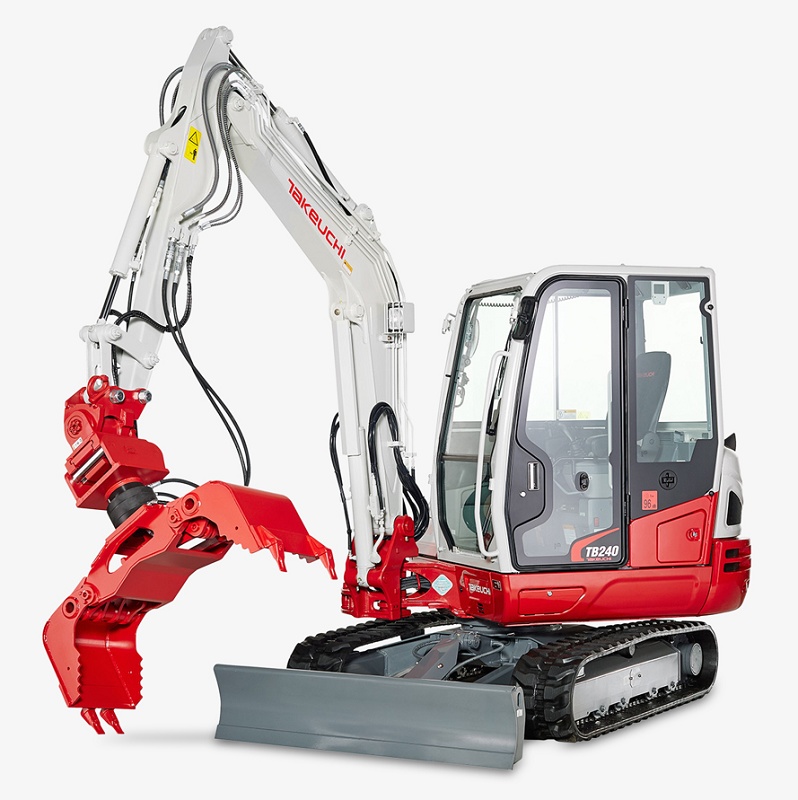 Foto deMiniexcavadoras con cabina